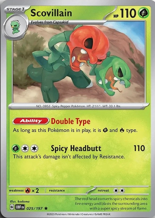 Scovillain 025/197 (Miscellaneous Cards & Products)  - Cosmo Holofoil | Good Games Adelaide SA