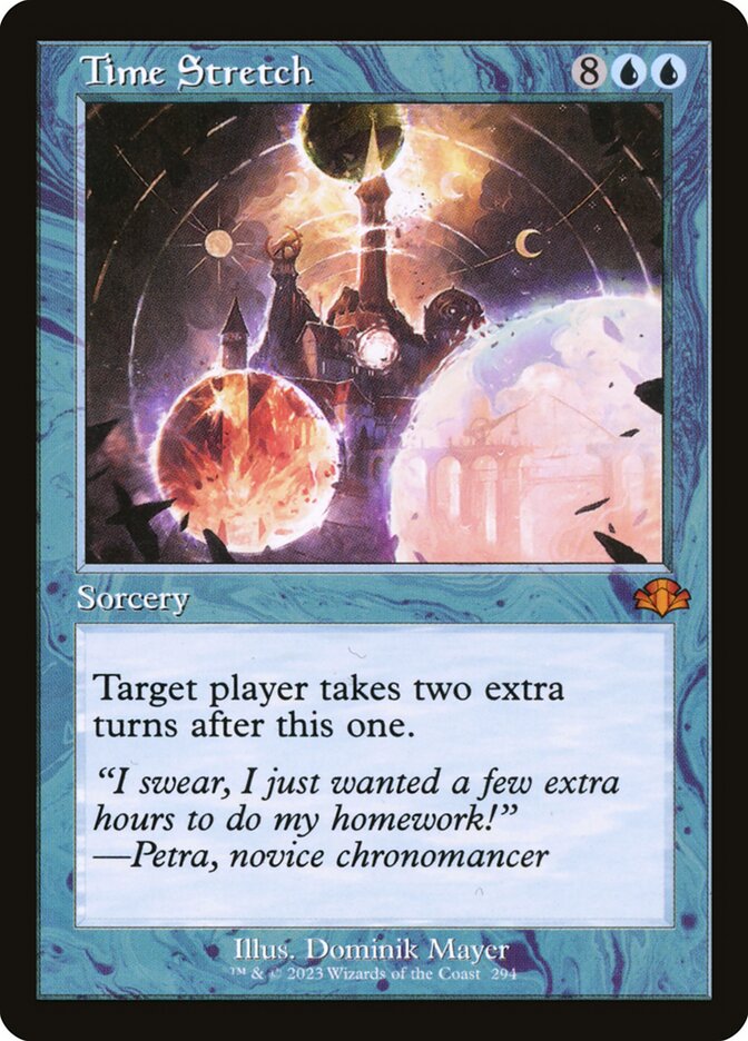 Time Stretch 294 (Dominaria Remastered)  - Retro Foil | Good Games Adelaide SA