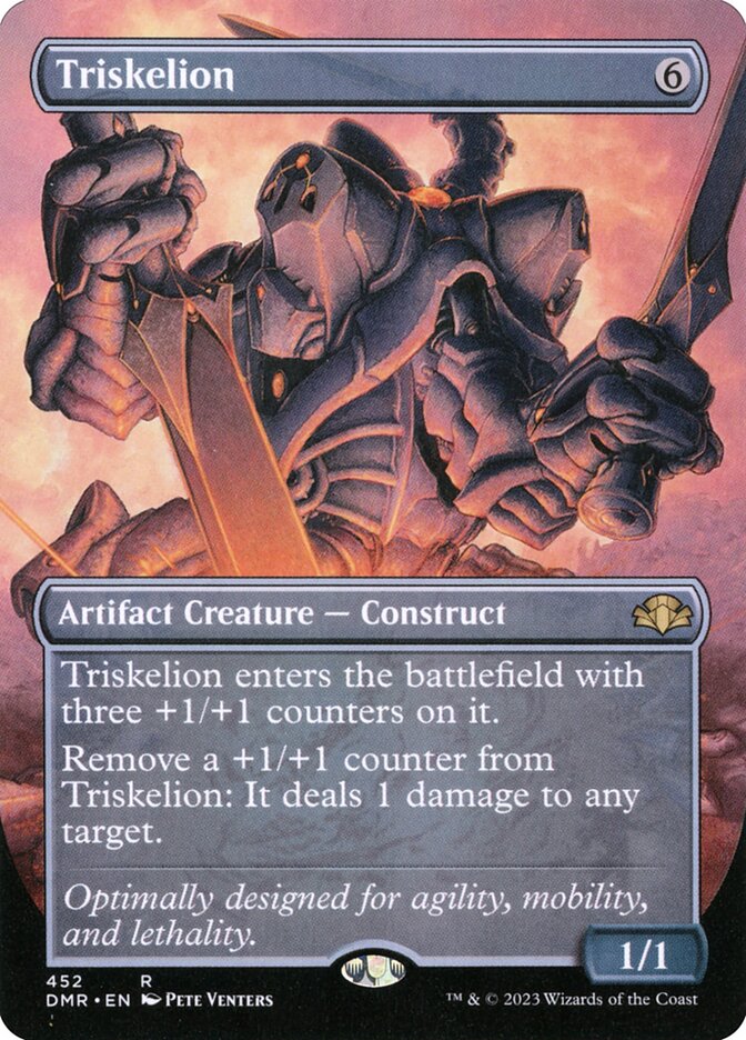 Triskelion 452 (Dominaria Remastered)  - Borderless | Good Games Adelaide SA