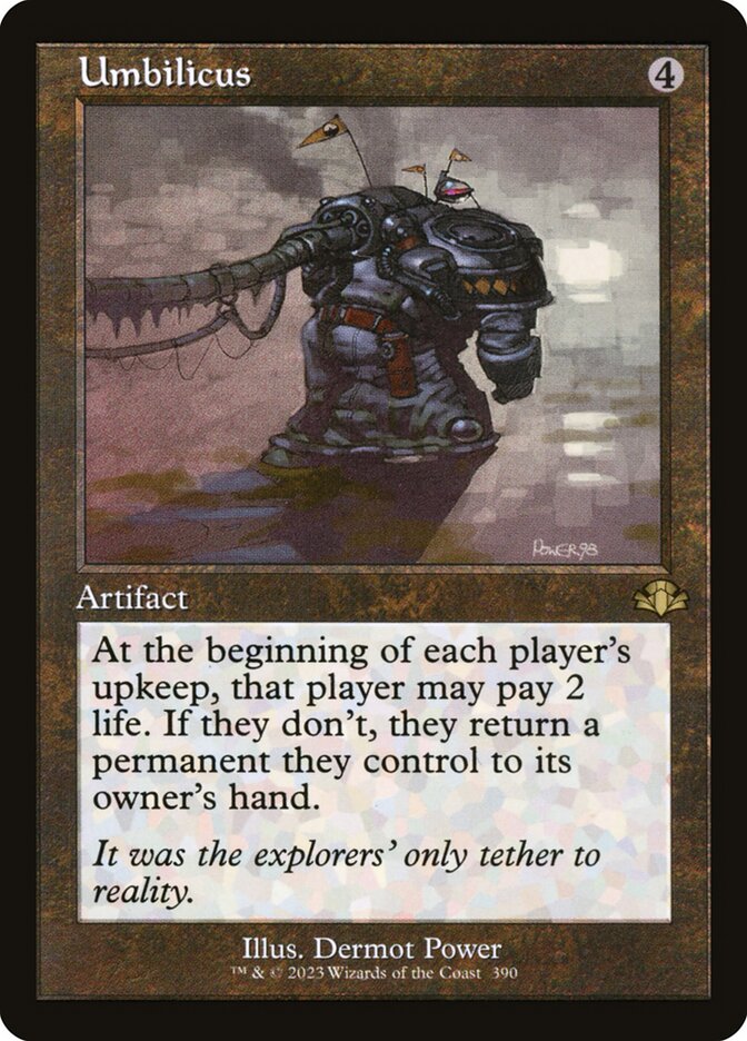 Umbilicus 390 (Dominaria Remastered)  - Retro Foil | Good Games Adelaide SA
