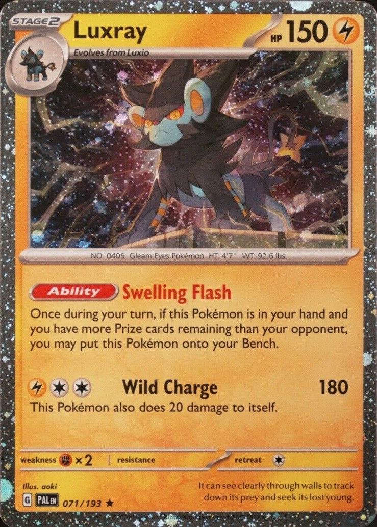 Luxray 071/193 (Miscellaneous Cards & Products)  - Cosmo Holofoil | Good Games Adelaide SA