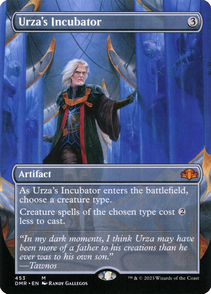 Urza's Incubator 453 (Dominaria Remastered)  - Borderless Foil | Good Games Adelaide SA