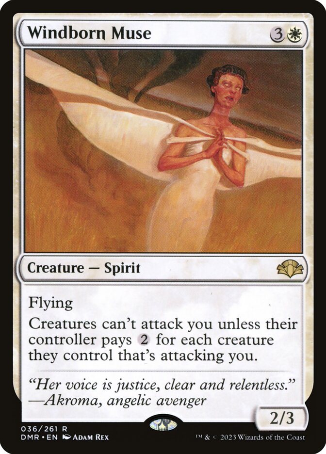 Windborn Muse 36 (Dominaria Remastered)  | Good Games Adelaide SA