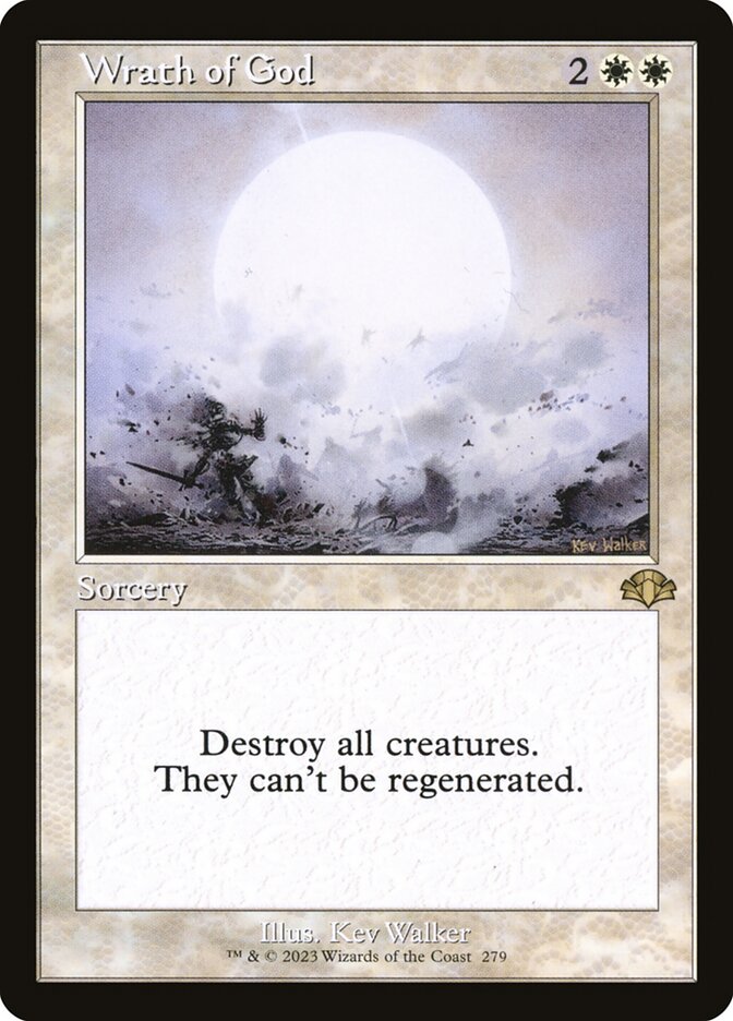 Wrath of God 279 (Dominaria Remastered)  - Retro Foil | Good Games Adelaide SA