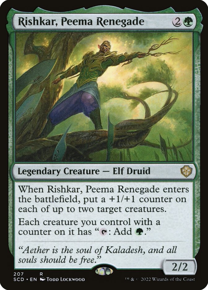 Rishkar, Peema Renegade 207 (Starter Commander Decks)  | Good Games Adelaide SA