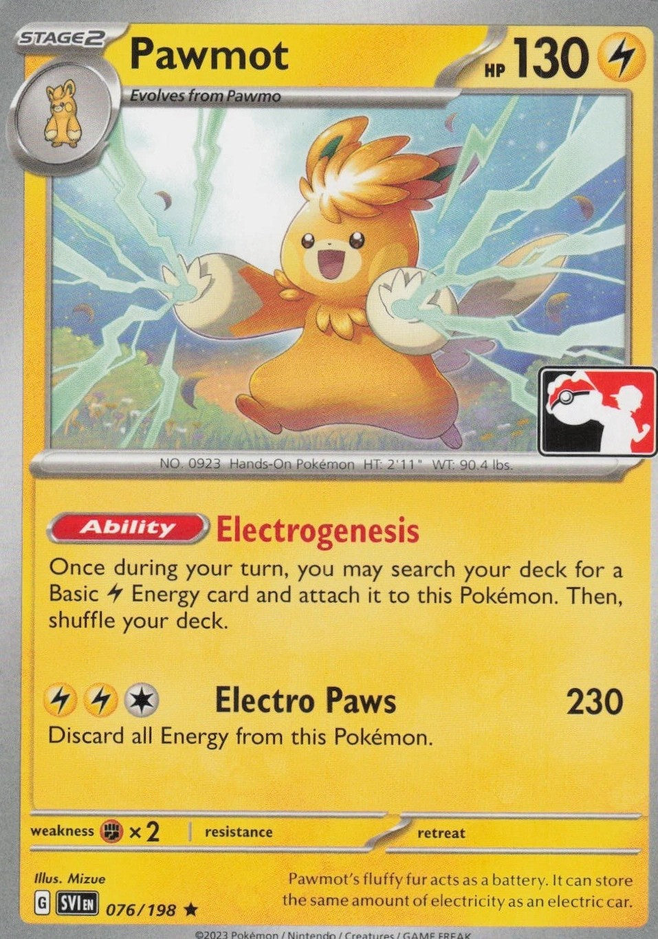 Pawmot Series 3 076/198 (Prize Pack Series Cards)  | Good Games Adelaide SA