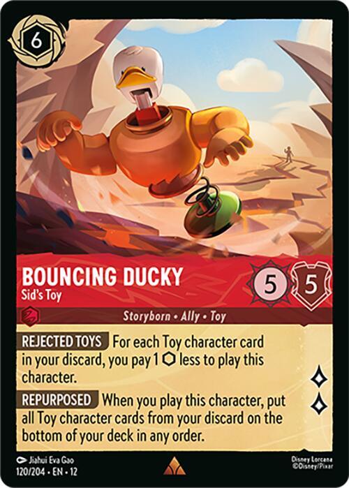 Bouncing Ducky, Sid's Toy 120/204 (Wilds Unknown)  | Good Games Adelaide SA