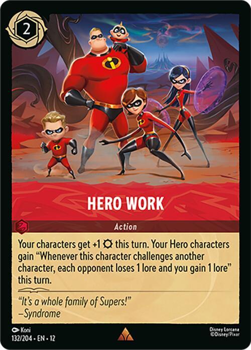 Hero Work 132/204 (Wilds Unknown)  | Good Games Adelaide SA