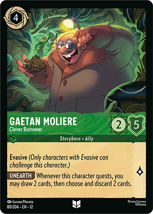 Gaetan Moliere, Clever Burrower 80/204 ()  - Cold Foil | Good Games Adelaide SA