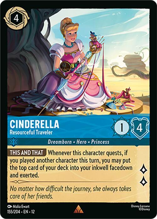 Cinderella, Resourceful Traveler 155/204 ()  | Good Games Adelaide SA
