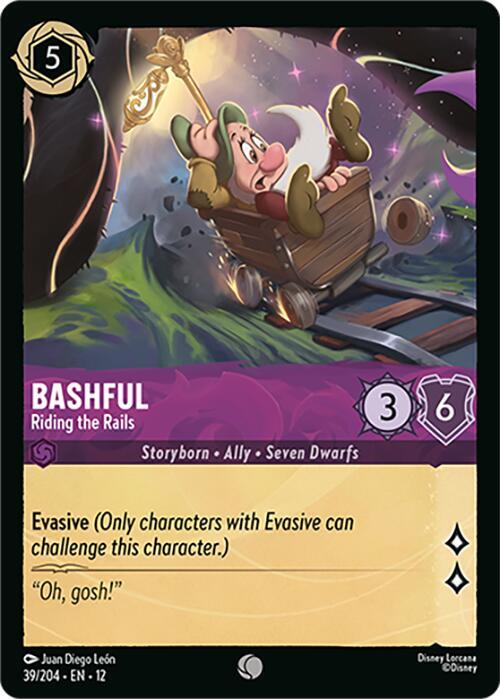 Bashful, Riding the Rails 39/204 ()  | Good Games Adelaide SA