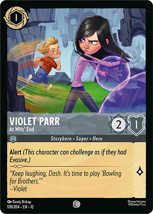 Violet Parr, At Wits' End 178/204 (Wilds Unknown)  | Good Games Adelaide SA