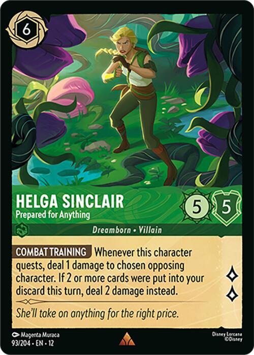 Helga Sinclair, Prepared for Anything 93/204 ()  | Good Games Adelaide SA
