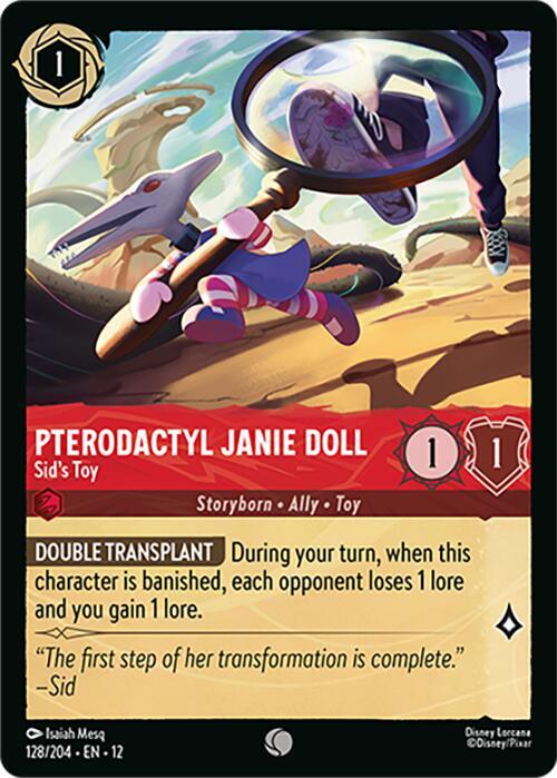 Pterodactyl Janie Doll, Sid's Toy 128/204 ()  | Good Games Adelaide SA