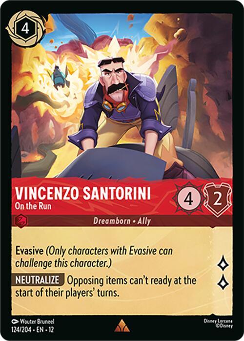 Vincenzo Santorini, On the Run 124/204 ()  | Good Games Adelaide SA