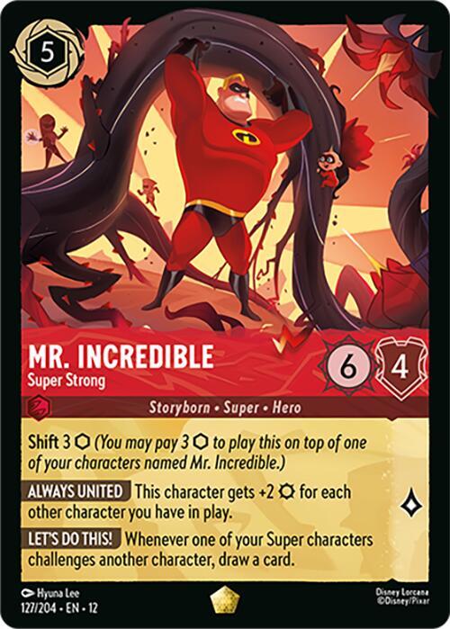 Mr. Incredible, Super Strong 127/204 (Wilds Unknown)  - Cold Foil | Good Games Adelaide SA