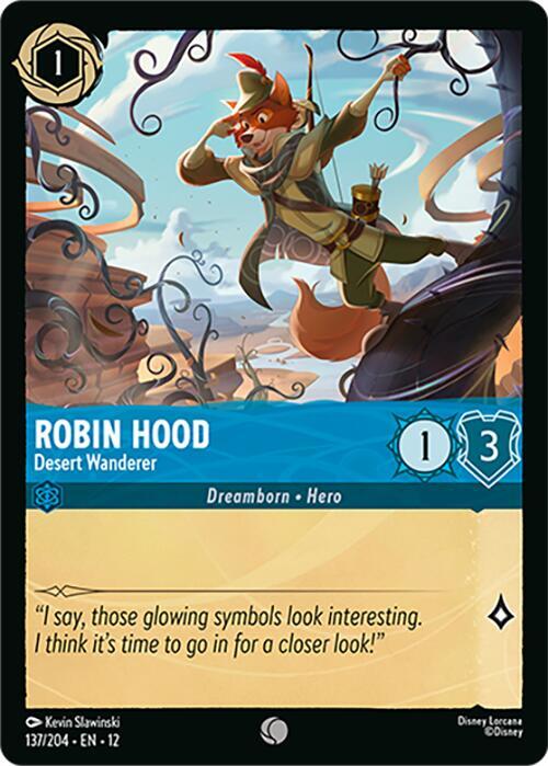 Robin Hood, Desert Wanderer 137/204 ()  - Cold Foil | Good Games Adelaide SA