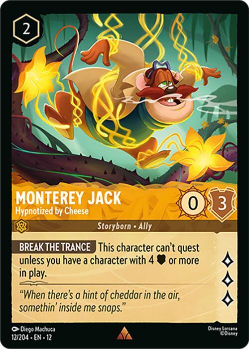 Monterey Jack, Hypnotized by Cheese 12/204 (Wilds Unknown)  - Cold Foil | Good Games Adelaide SA