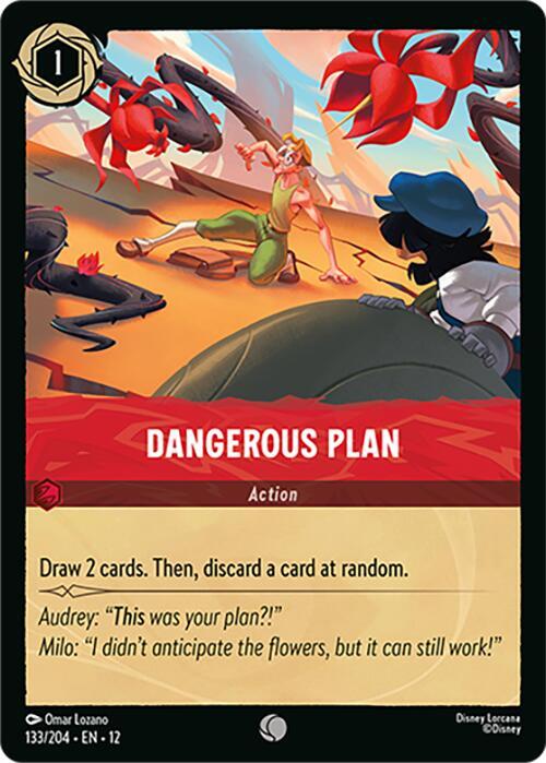 Dangerous Plan 133/204 ()  - Cold Foil | Good Games Adelaide SA