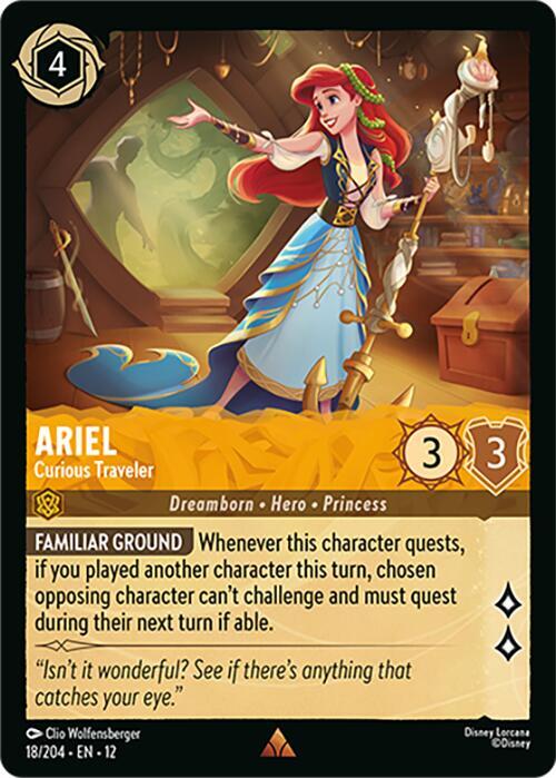 Ariel, Curious Traveler 18/204 (Wilds Unknown)  | Good Games Adelaide SA