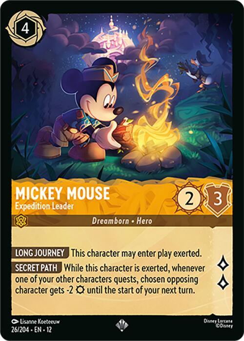 Mickey Mouse, Expedition Leader 26/204 ()  | Good Games Adelaide SA