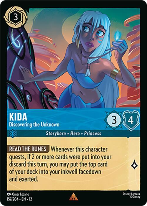 Kida, Discovering the Unknown 157/204 (Wilds Unknown)  | Good Games Adelaide SA