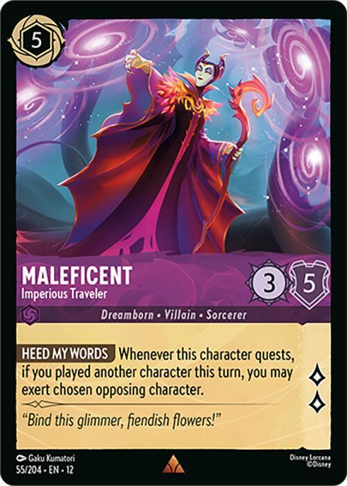 Maleficent, Imperious Traveler 55/204 ()  | Good Games Adelaide SA