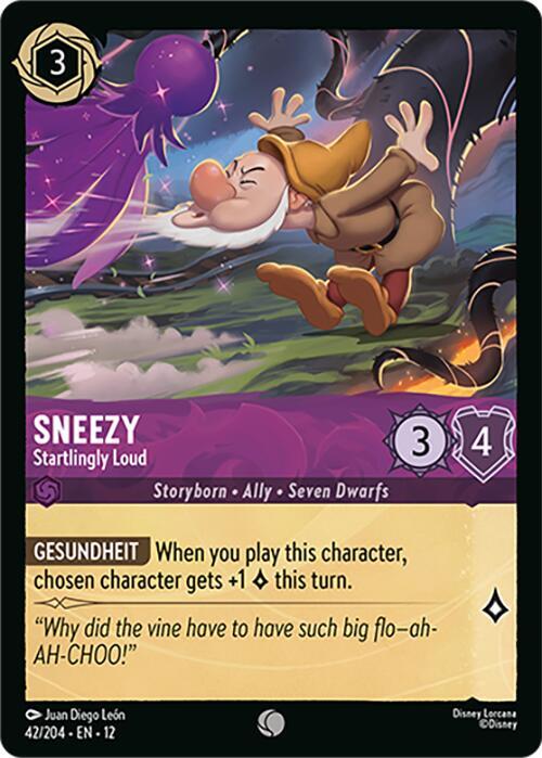 Sneezy, Startlingly Loud 42/204 ()  | Good Games Adelaide SA