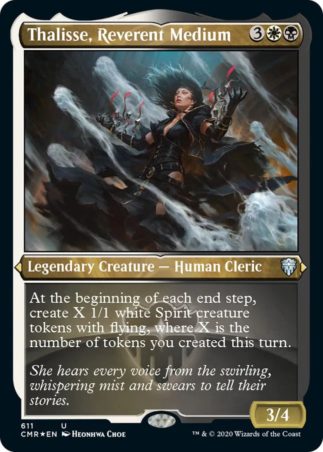 Thalisse, Reverent Medium 611 (Commander Legends)  - Etched Foil | Good Games Adelaide SA