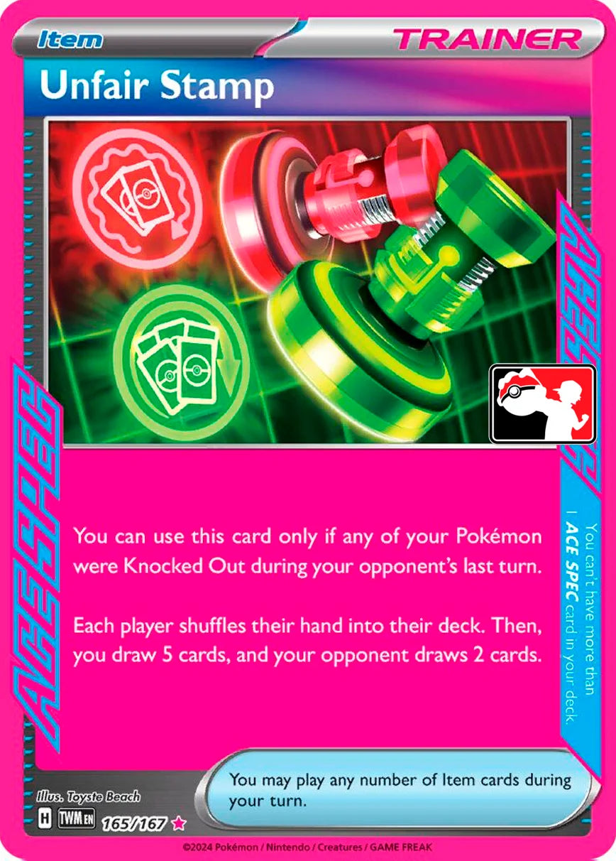 Unfair Stamp Series 6 165/167 (Prize Pack Series Cards)  - Holofoil | Good Games Adelaide SA