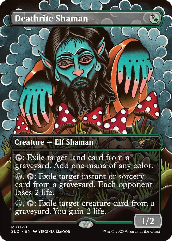 Deathrite Shaman 170 (Secret Lair Drop Series)  - Foil | Good Games Adelaide SA