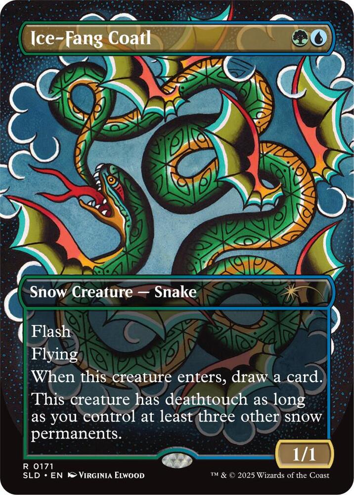 Ice Fang Coatl 0171 171 (Secret Lair Drop Series)  - Foil | Good Games Adelaide SA