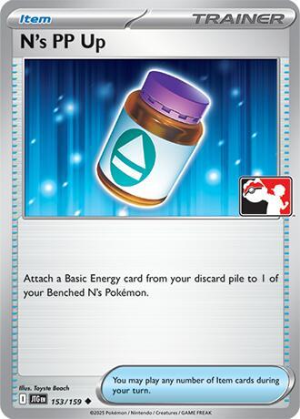 N's PP Up Series 7/8 153/159 (Prize Pack Series Cards)  - Holofoil | Good Games Adelaide SA