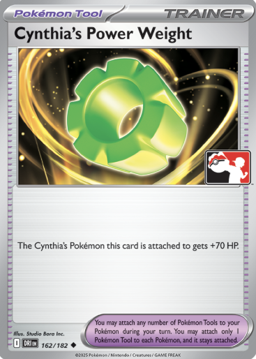Cynthia's Power Weight Series 8 162/182 (Prize Pack Series Cards)  | Good Games Adelaide SA