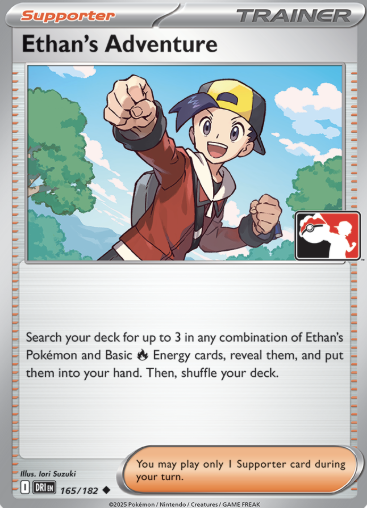 Ethan's Adventure Series 8 165/182 (Prize Pack Series Cards)  | Good Games Adelaide SA