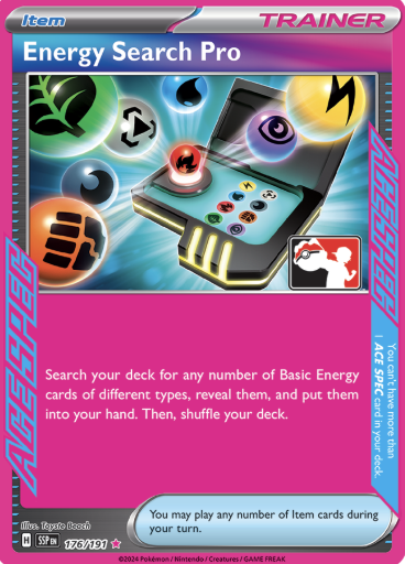 Energy Search Pro Series 8 176/191 (Prize Pack Series Cards)  - Holofoil | Good Games Adelaide SA