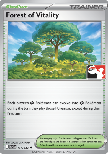 Forest of Vitality Series 8 117/132 (Prize Pack Series Cards)  - Holofoil | Good Games Adelaide SA