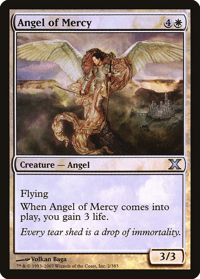Angel of Mercy 2 (10th Edition)  - Foil | Good Games Adelaide SA