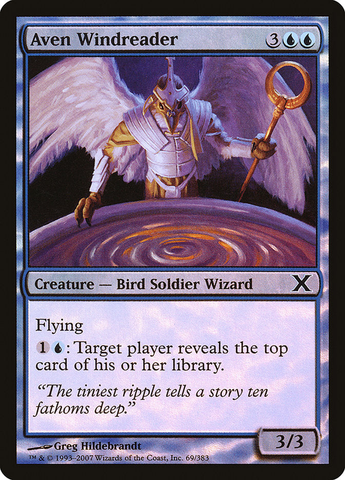 Aven Windreader 69 (10th Edition)  - Foil | Good Games Adelaide SA