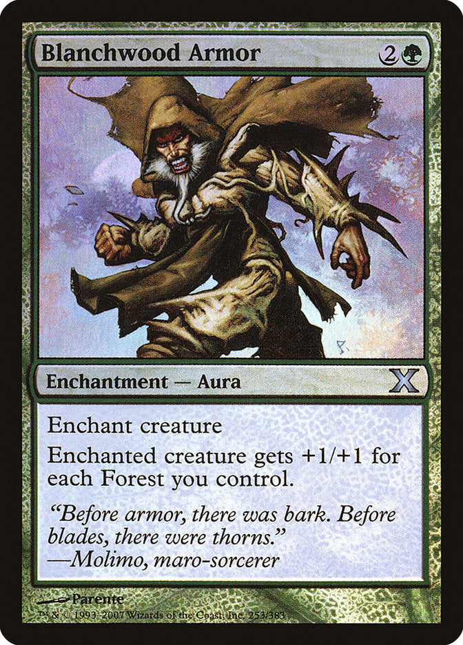Blanchwood Armor 253 (10th Edition)  - Foil | Good Games Adelaide SA