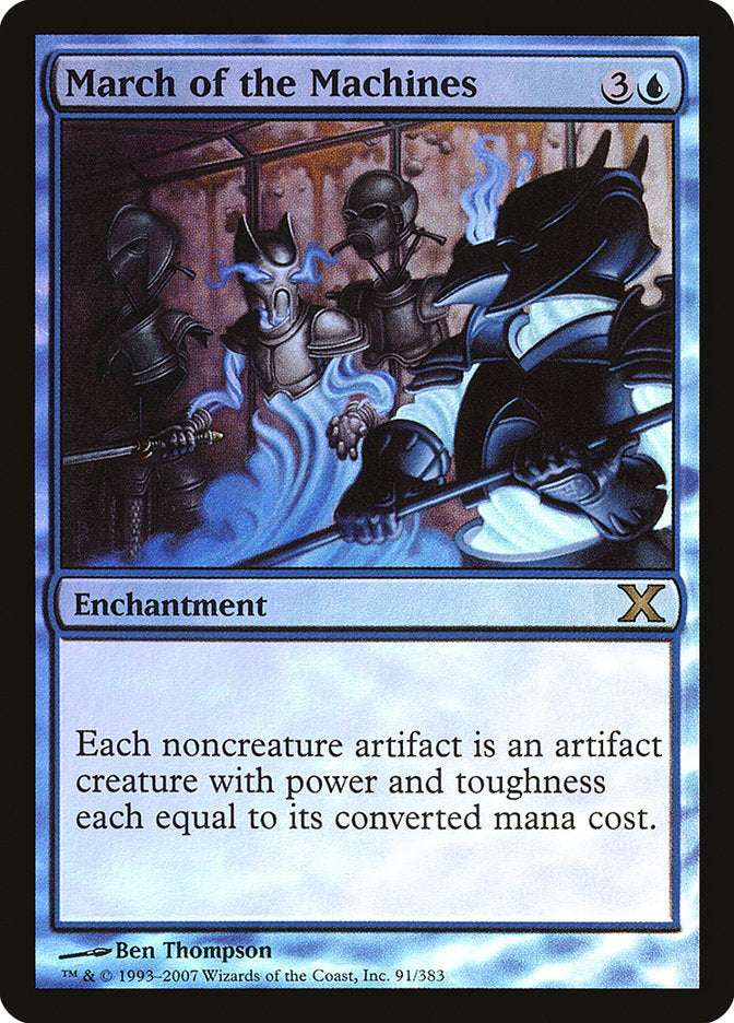 March of the Machines 91 (10th Edition)  - Foil | Good Games Adelaide SA