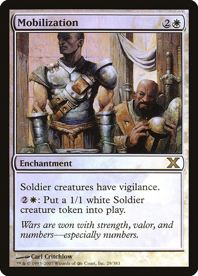 Mobilization 29 (10th Edition)  - Foil | Good Games Adelaide SA