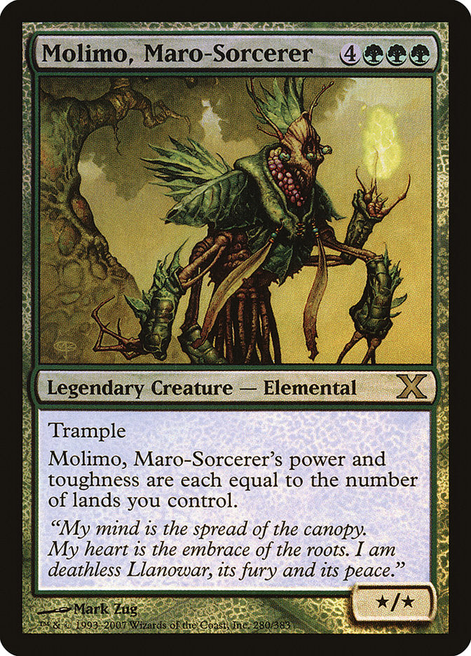 Molimo, Maro Sorcerer 280 (10th Edition)  - Foil | Good Games Adelaide SA
