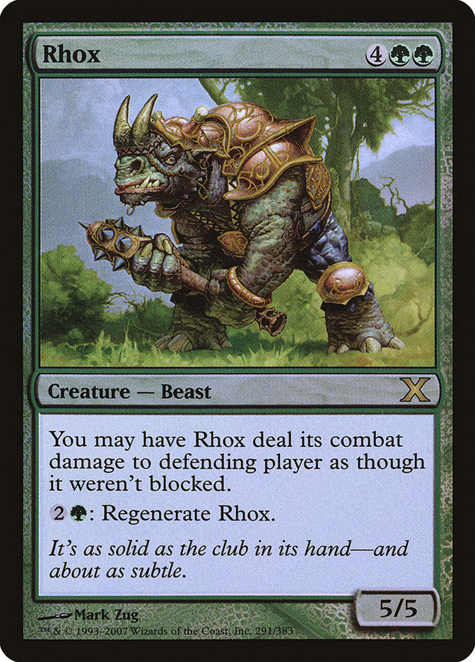 Rhox 291 (10th Edition)  - Foil | Good Games Adelaide SA