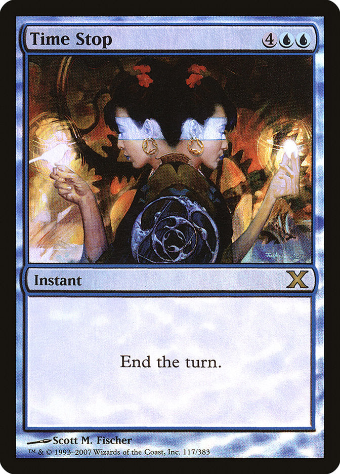 Time Stop 117 (10th Edition)  - Foil | Good Games Adelaide SA