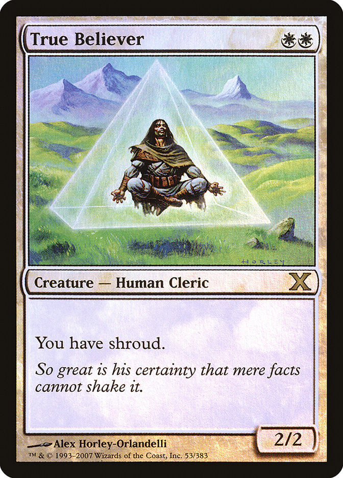 True Believer 53 (10th Edition)  - Foil | Good Games Adelaide SA