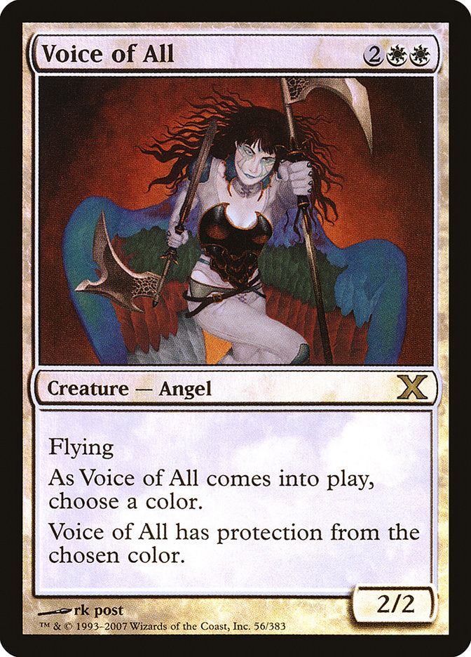 Voice of All 56 (10th Edition)  - Foil | Good Games Adelaide SA