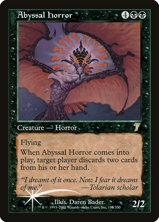 Abyssal Horror 115 (7th Edition)  - Foil | Good Games Adelaide SA