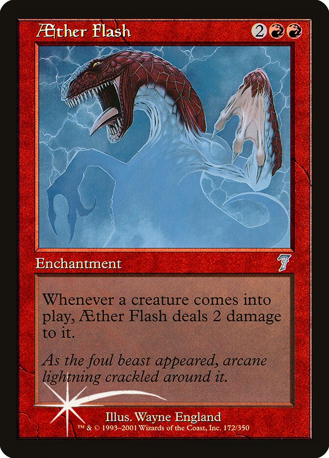 Aether Flash 172 (7th Edition)  - Foil | Good Games Adelaide SA