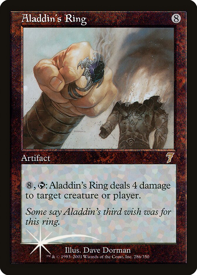 Aladdin's Ring 286 (7th Edition)  - Foil | Good Games Adelaide SA